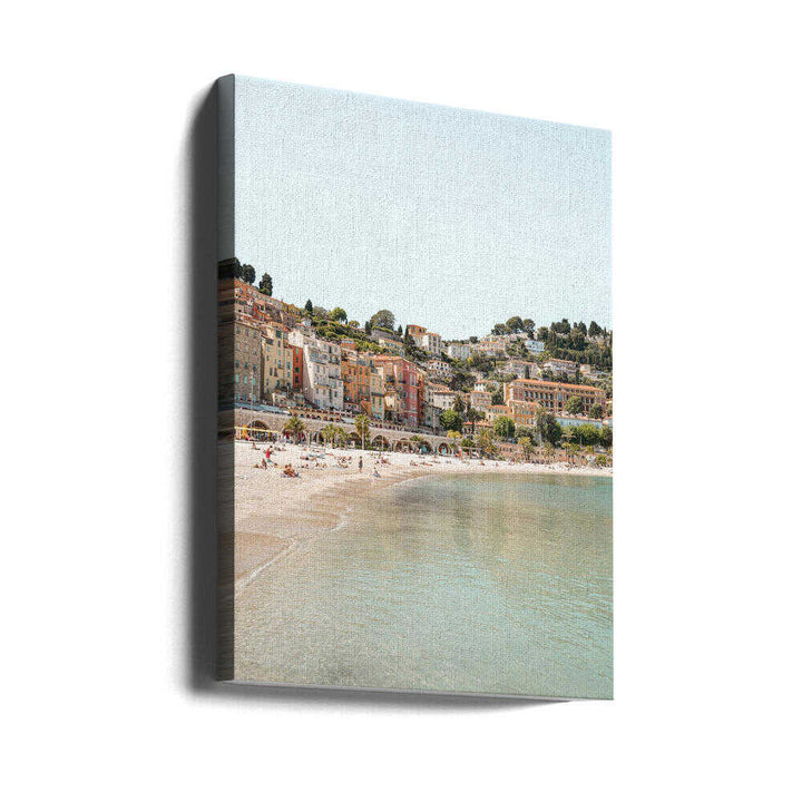 Menton, France - Stretched Canvas, Poster or Fine Art Print - I Heart Wall Art - Poster Print, Canvas Print or Framed Art Print