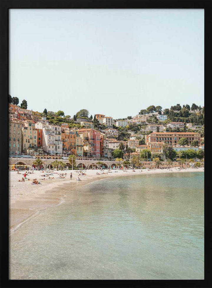 Menton, France - Stretched Canvas, Poster or Fine Art Print - I Heart Wall Art - Poster Print, Canvas Print or Framed Art Print