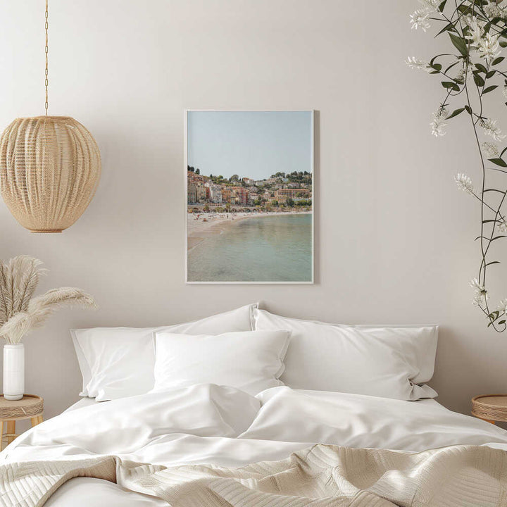 Menton, France - Stretched Canvas, Poster or Fine Art Print - I Heart Wall Art - Poster Print, Canvas Print or Framed Art Print