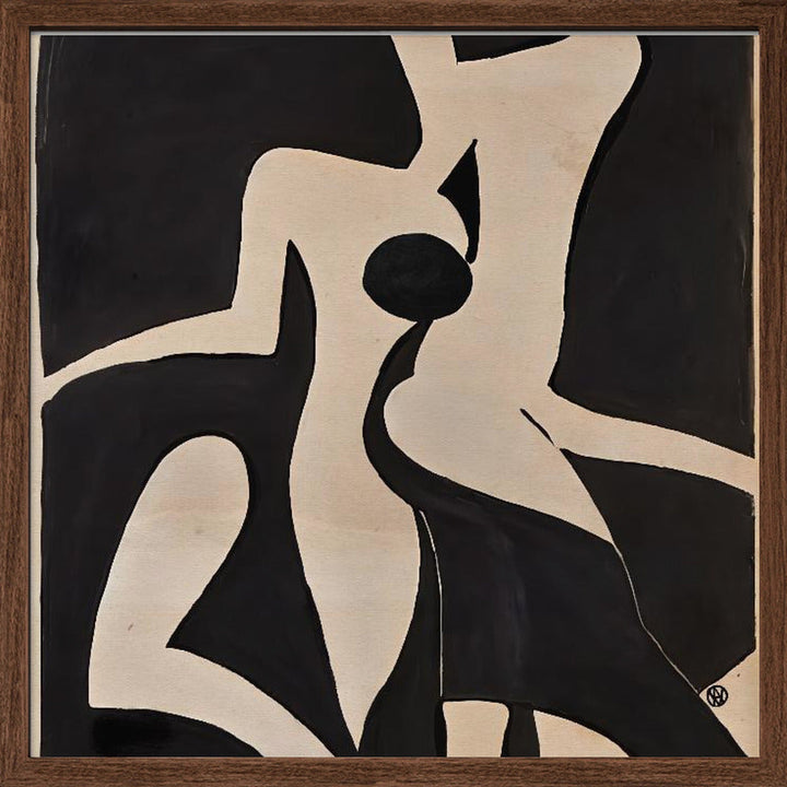 Merge - Square Stretched Canvas, Poster or Fine Art Print I Heart Wall Art