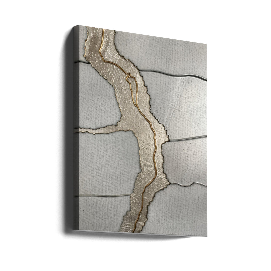 Metallic landscape nº2 - Stretched Canvas, Poster or Fine Art Print I Heart Wall Art
