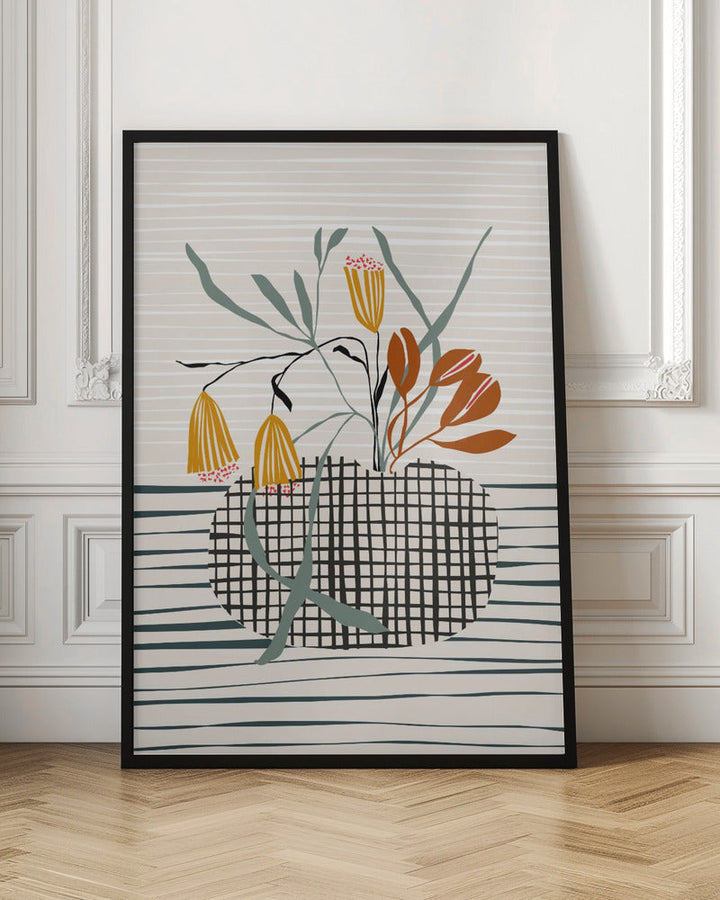 Midcentury Vase Light - Stretched Canvas, Poster or Fine Art Print I Heart Wall Art