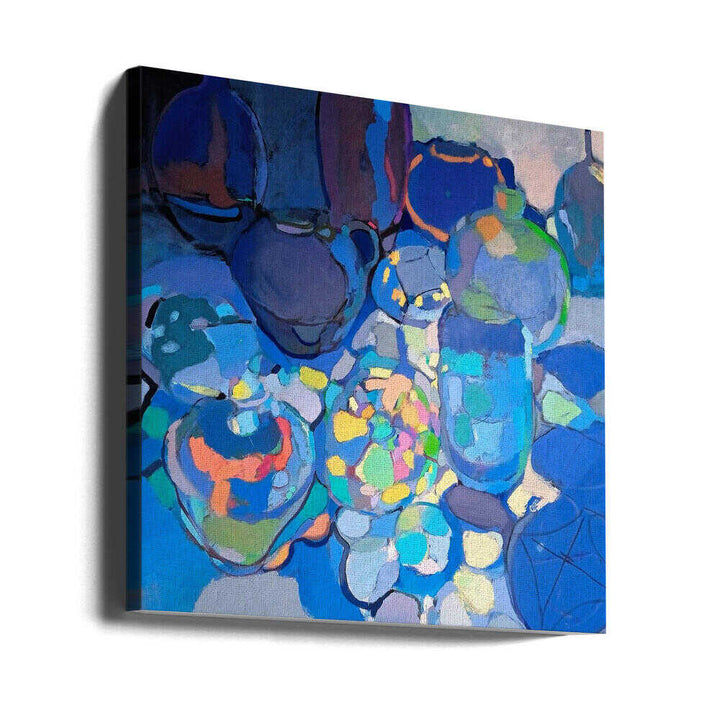 Midnight Oasis - Square Stretched Canvas, Poster or Fine Art Print - I Heart Wall Art - Poster Print, Canvas Print or Framed Art Print
