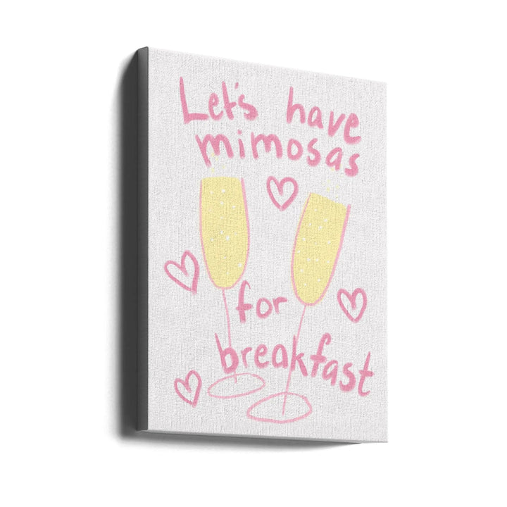 Mimosas - Stretched Canvas, Poster or Fine Art Print I Heart Wall Art