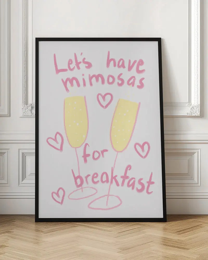 Mimosas - Stretched Canvas, Poster or Fine Art Print I Heart Wall Art