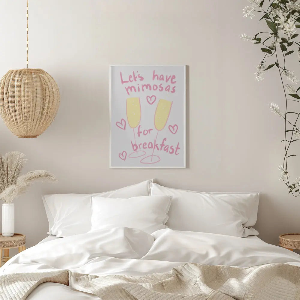 Mimosas - Stretched Canvas, Poster or Fine Art Print I Heart Wall Art