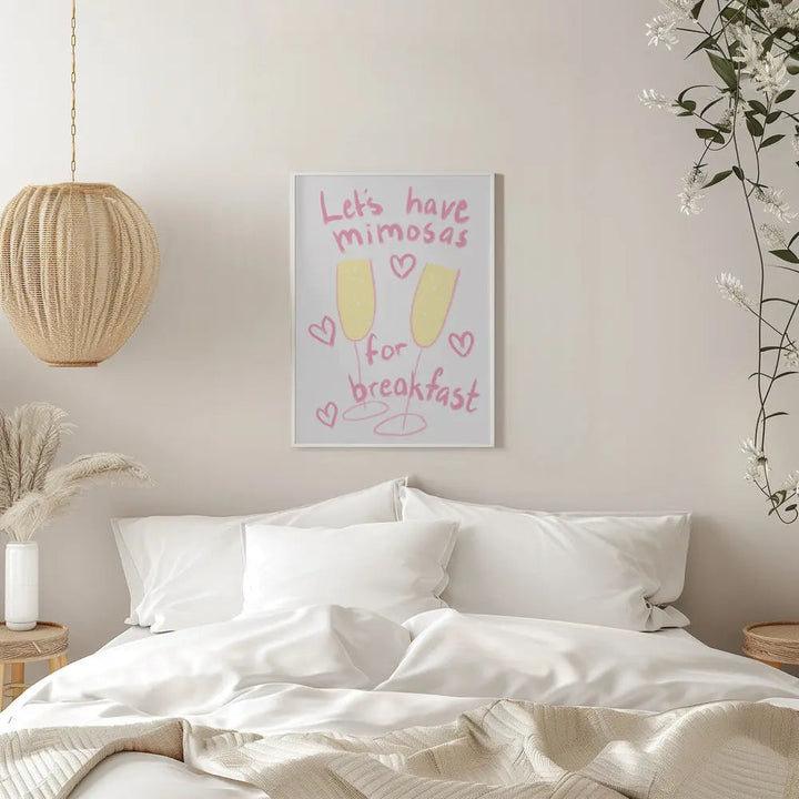 Mimosas - Stretched Canvas, Poster or Fine Art Print I Heart Wall Art