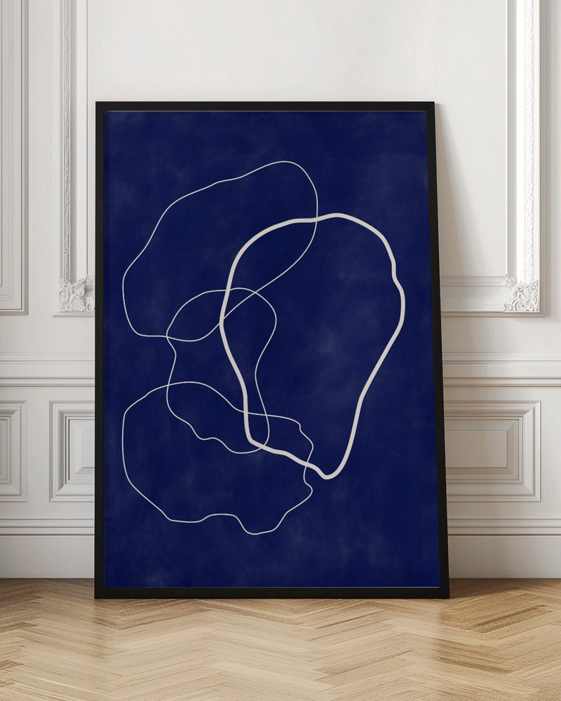 Minimalist Design with Organic Shapes - Stretched Canvas, Poster or Fine Art Print - I Heart Wall Art - Poster Print, Canvas Print or Framed Art Print