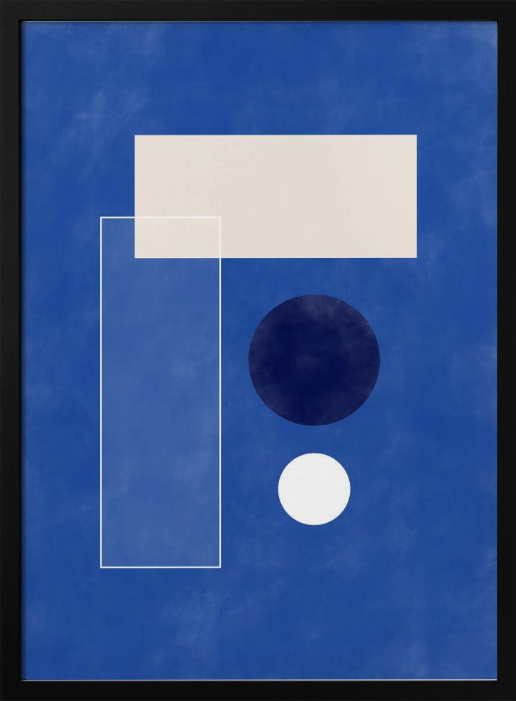Minimalist Geometric shapes - Stretched Canvas, Poster or Fine Art Print - I Heart Wall Art - Poster Print, Canvas Print or Framed Art Print