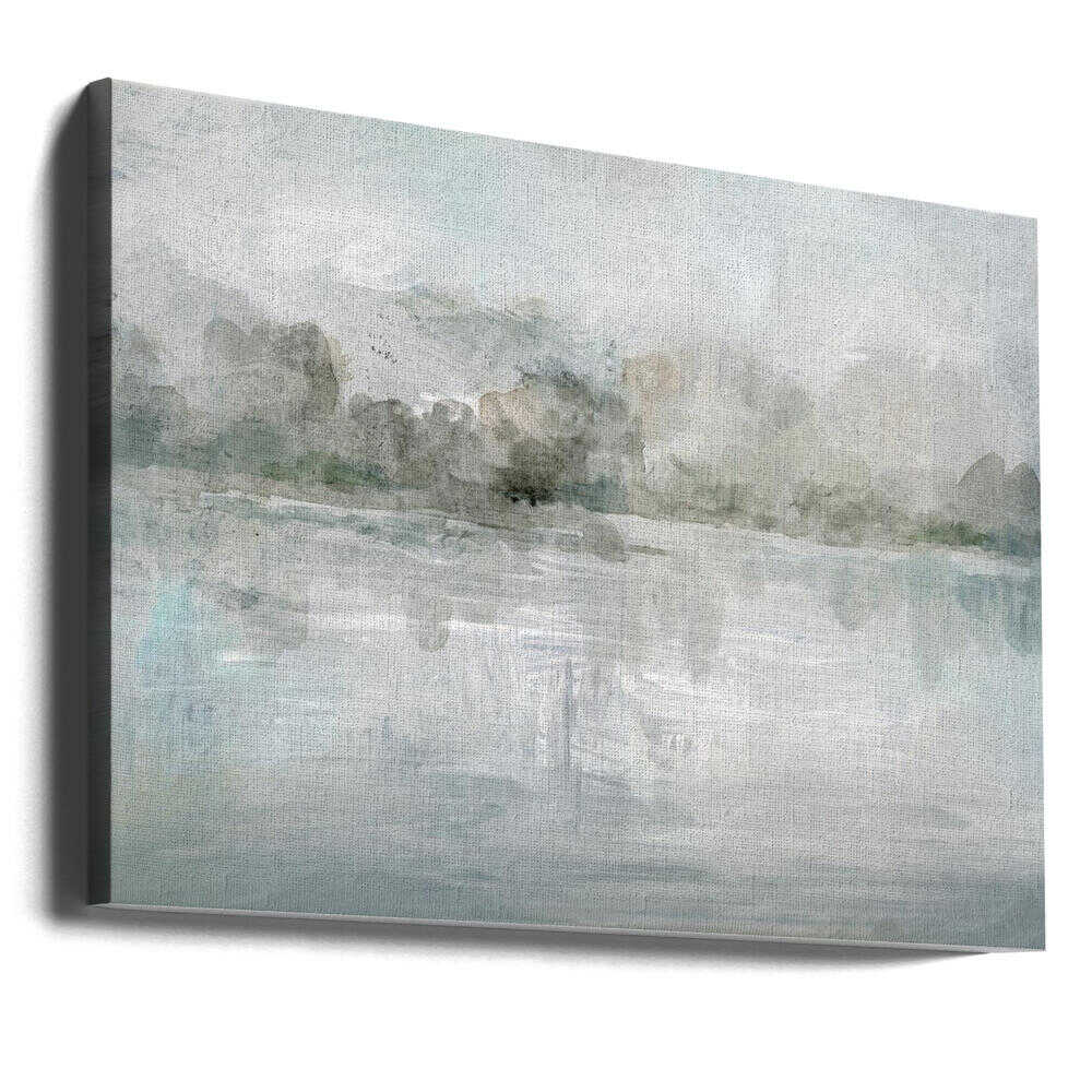 Misty Grays - Stretched Canvas, Poster or Fine Art Print - I Heart Wall Art - Poster Print, Canvas Print or Framed Art Print