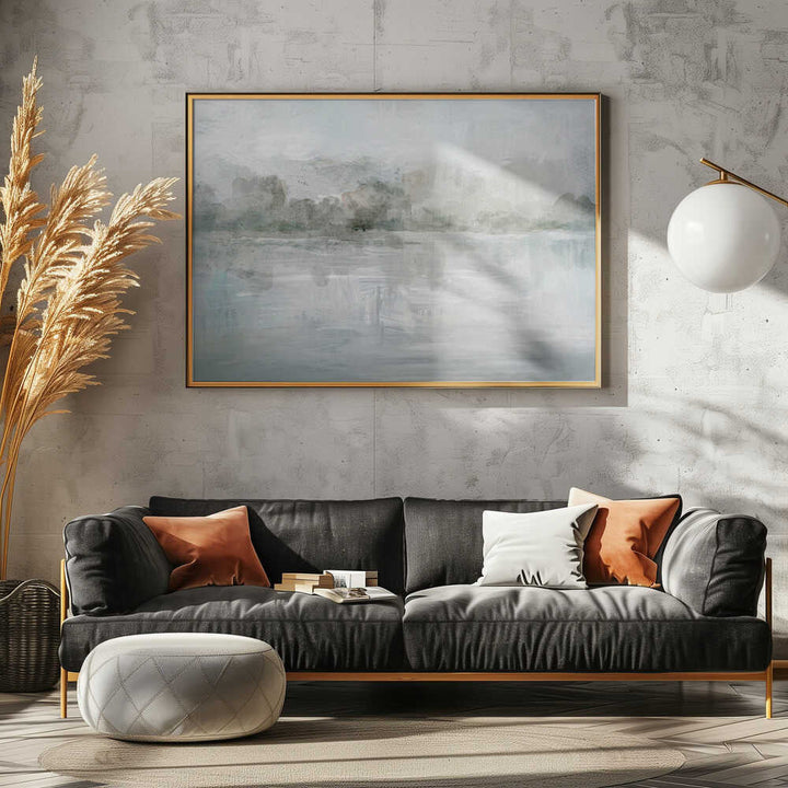 Misty Grays - Stretched Canvas, Poster or Fine Art Print - I Heart Wall Art - Poster Print, Canvas Print or Framed Art Print