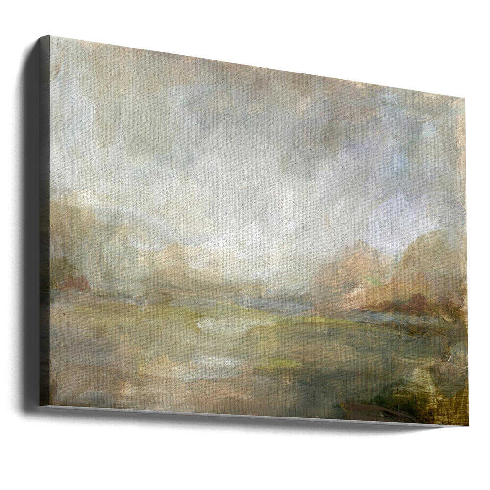 Misty Morning Vista - Stretched Canvas, Poster or Fine Art Print - I Heart Wall Art - Poster Print, Canvas Print or Framed Art Print