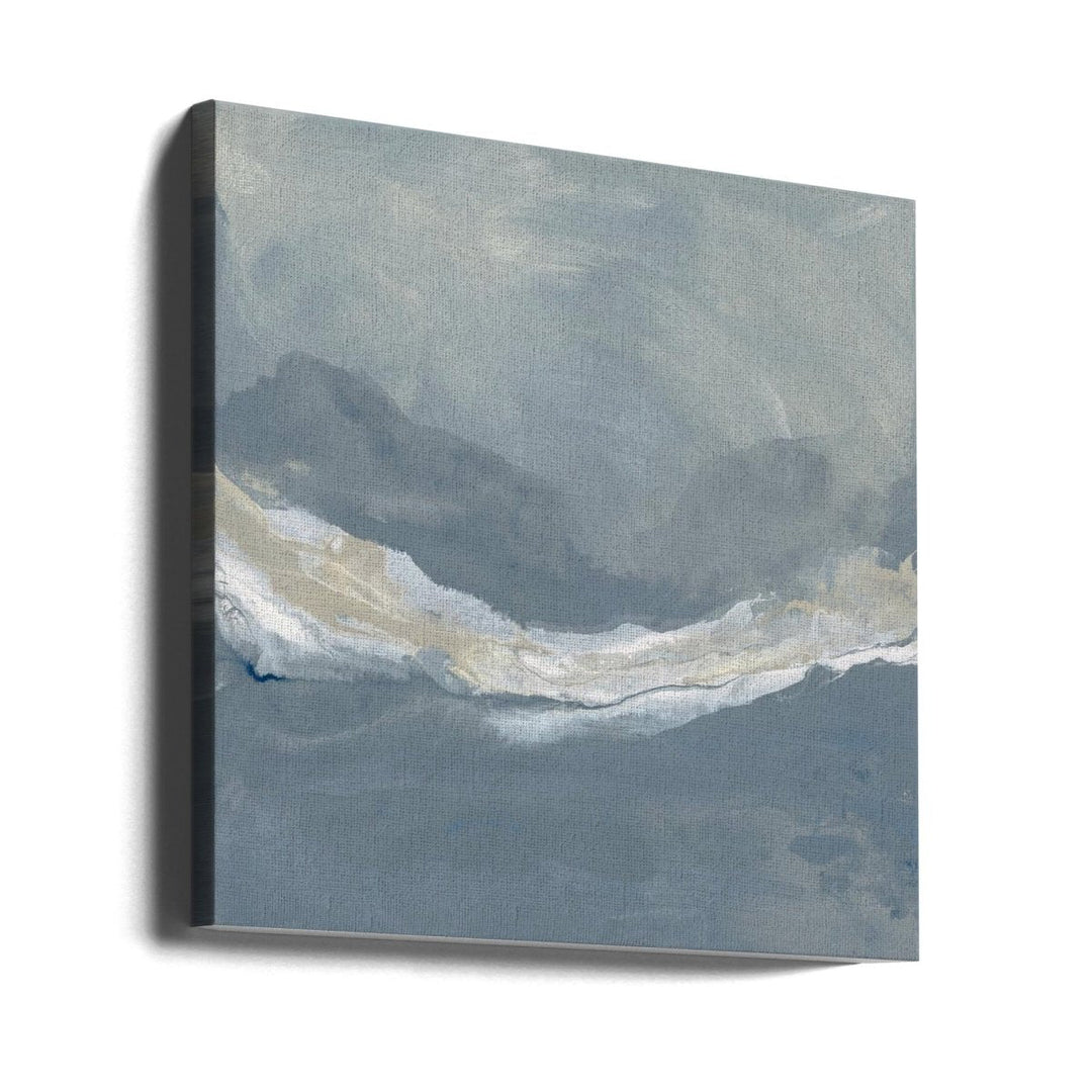 Misty Mountain Veil - Square Stretched Canvas, Poster or Fine Art Print - I Heart Wall Art - Poster Print, Canvas Print or Framed Art Print