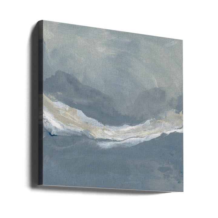 Misty Mountain Veil - Square Stretched Canvas, Poster or Fine Art Print - I Heart Wall Art - Poster Print, Canvas Print or Framed Art Print