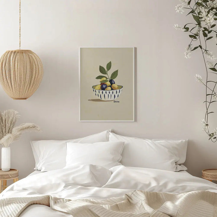 Mix Olive - Stretched Canvas, Poster or Fine Art Print I Heart Wall Art