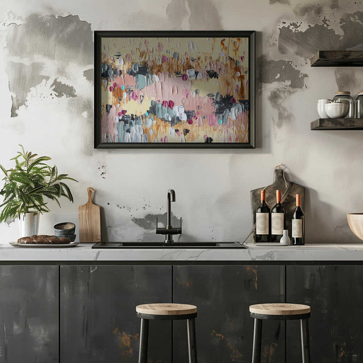 Modern Textured Abstract - Stretched Canvas, Poster or Fine Art Print by Angela Hawkey - I Heart Wall Art - Poster Print, Canvas Print or Framed Art Print