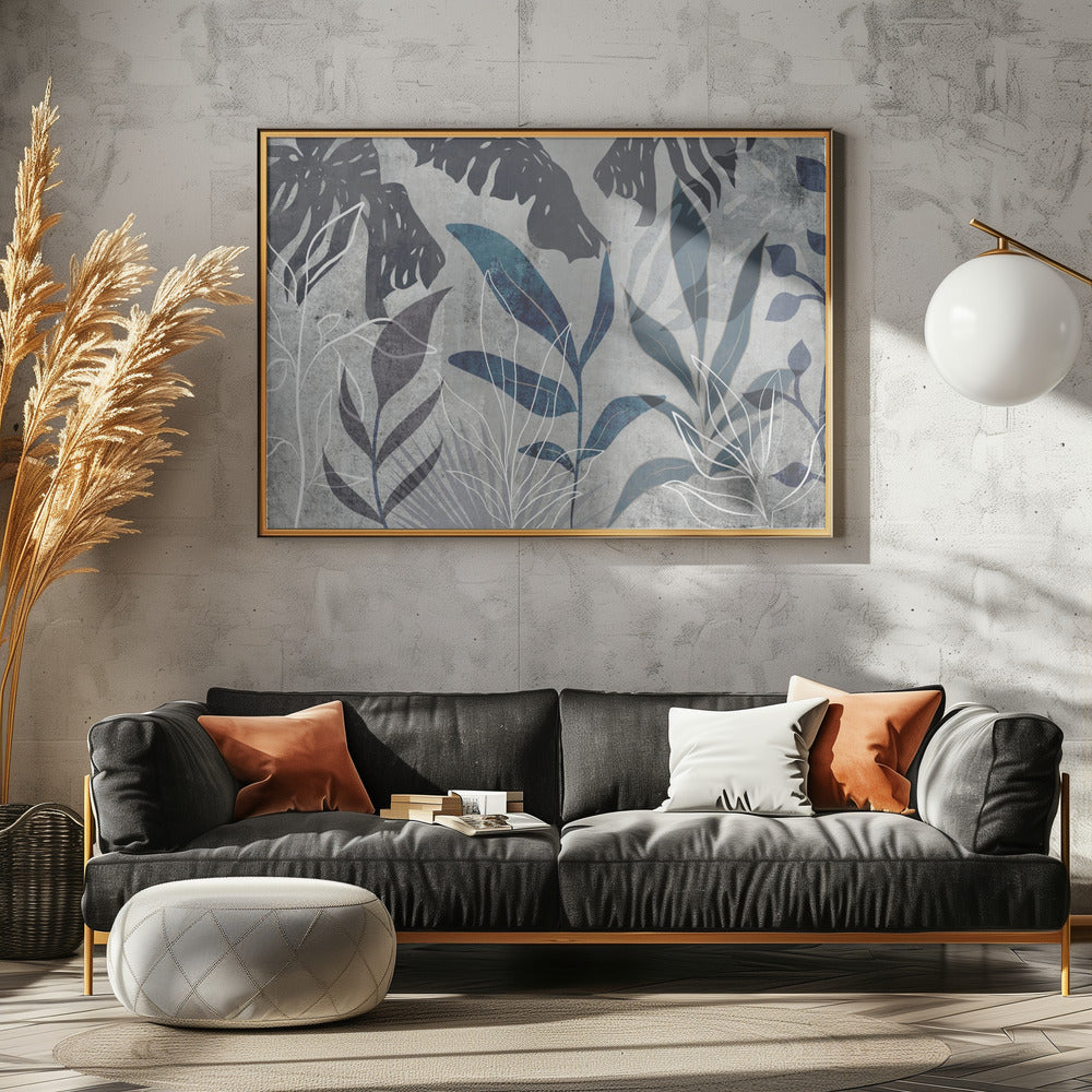 Modern Botanical No3 - Stretched Canvas, Poster or Fine Art Print I Heart Wall Art