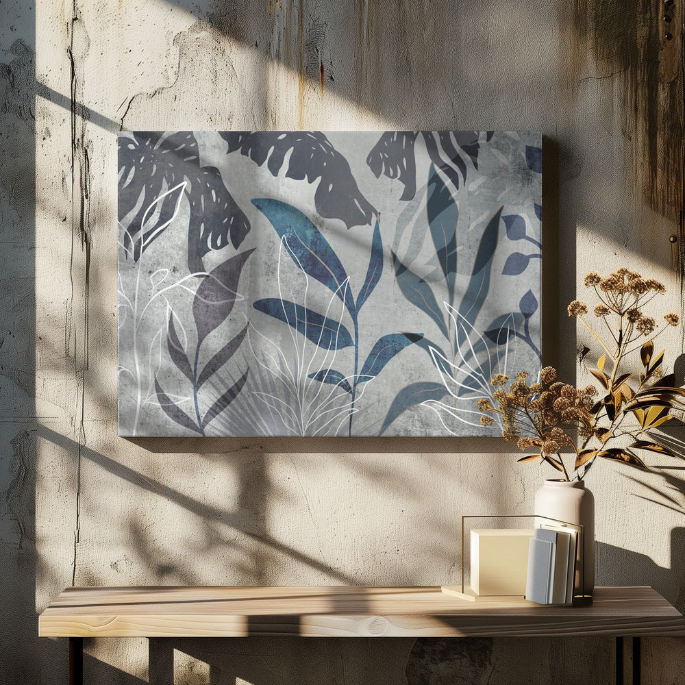 Modern Botanical No3 - Stretched Canvas, Poster or Fine Art Print I Heart Wall Art