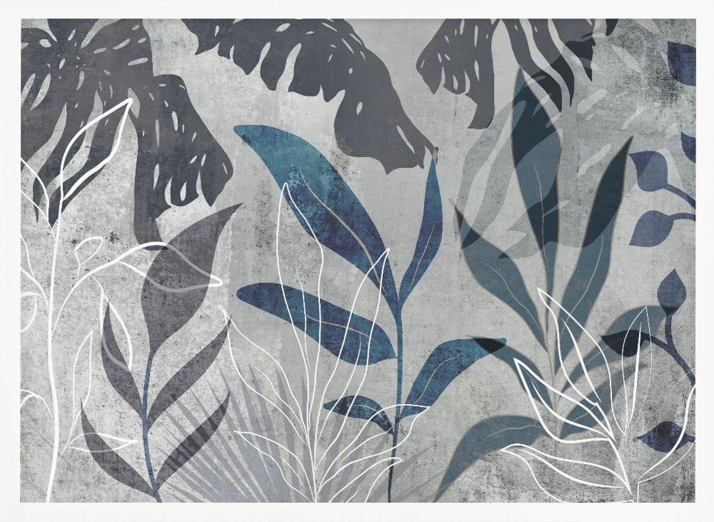 Modern Botanical No3 - Stretched Canvas, Poster or Fine Art Print I Heart Wall Art