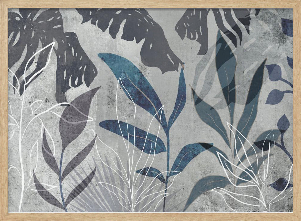 Modern Botanical No3 - Stretched Canvas, Poster or Fine Art Print I Heart Wall Art