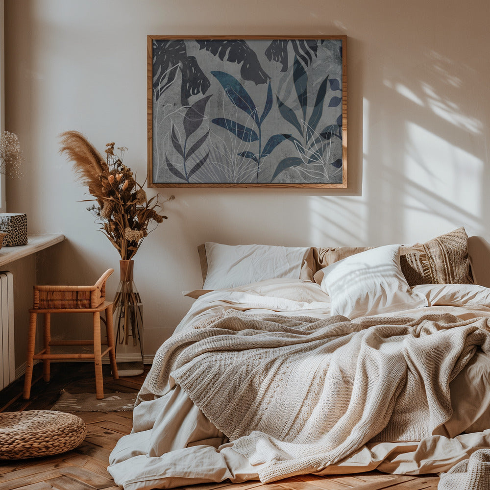 Modern Botanical No3 - Stretched Canvas, Poster or Fine Art Print I Heart Wall Art