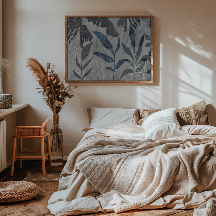 Modern Botanical No3 - Stretched Canvas, Poster or Fine Art Print I Heart Wall Art