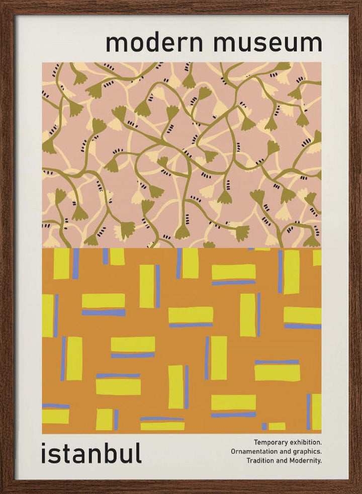 Modern Museum Istanbul - Stretched Canvas, Poster or Fine Art Print I Heart Wall Art