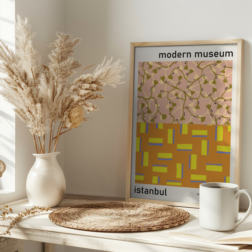 Modern Museum Istanbul - Stretched Canvas, Poster or Fine Art Print I Heart Wall Art
