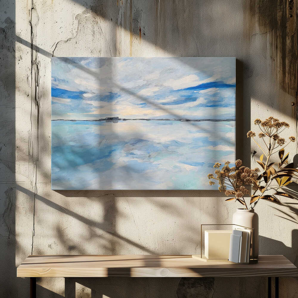 Moffett Horizon - Stretched Canvas, Poster or Fine Art Print - I Heart Wall Art - Poster Print, Canvas Print or Framed Art Print