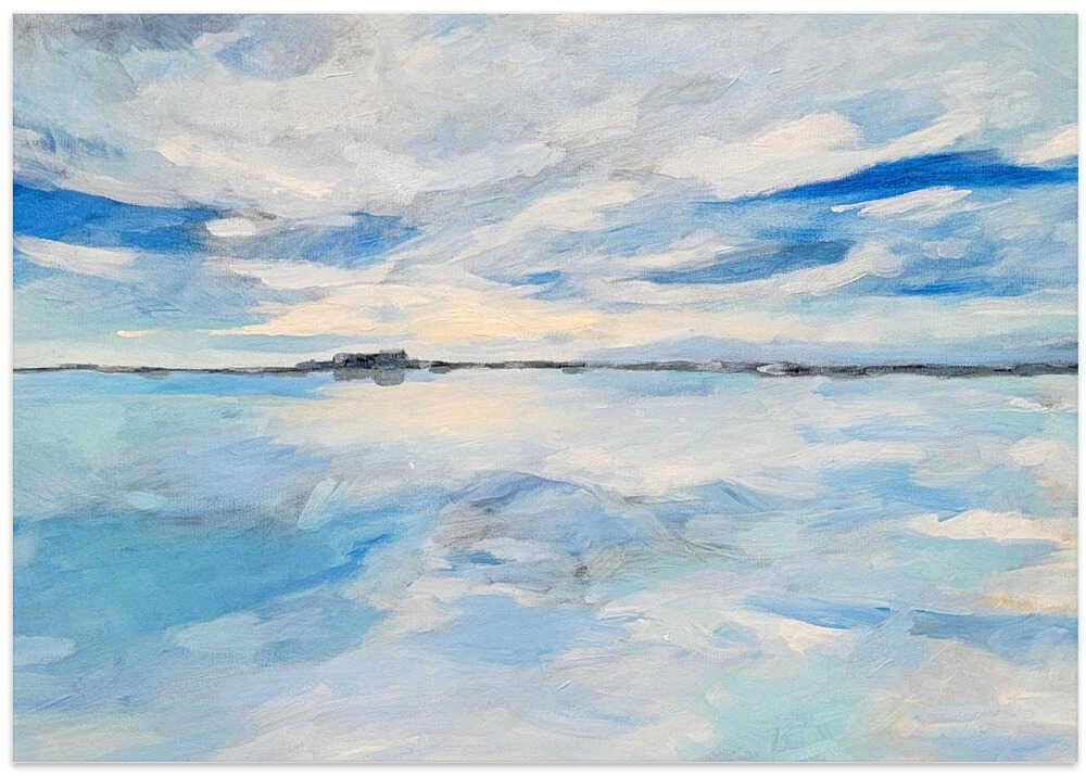 Moffett Horizon - Stretched Canvas, Poster or Fine Art Print - I Heart Wall Art - Poster Print, Canvas Print or Framed Art Print