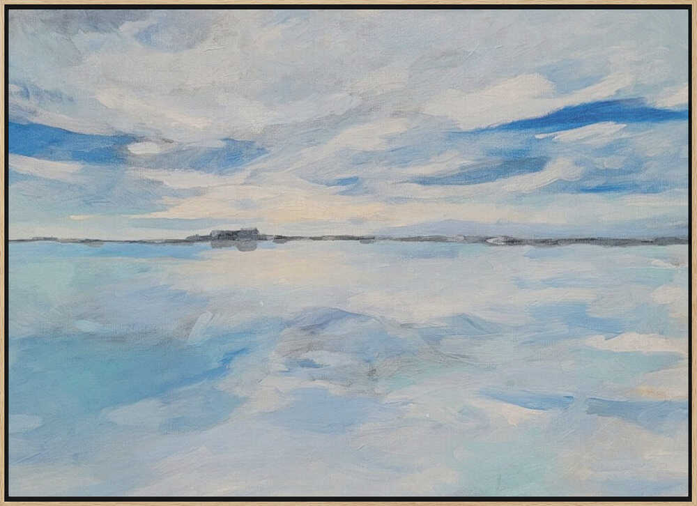 Moffett Horizon - Stretched Canvas, Poster or Fine Art Print - I Heart Wall Art - Poster Print, Canvas Print or Framed Art Print