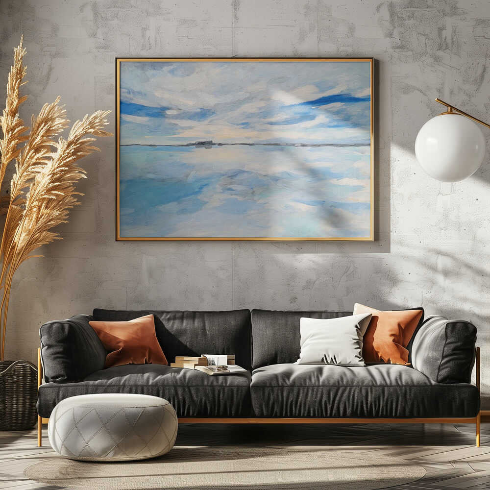 Moffett Horizon - Stretched Canvas, Poster or Fine Art Print - I Heart Wall Art - Poster Print, Canvas Print or Framed Art Print