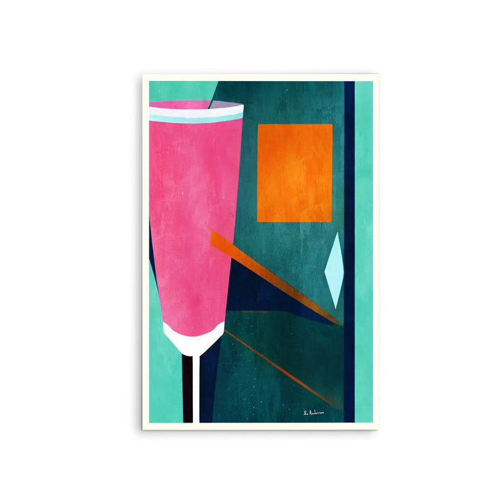 Mon Petite Crement RoseI by Bo Anderson - Stretched Canvas Print or Framed Fine Art Print - Artwork I Heart Wall Art Australia 