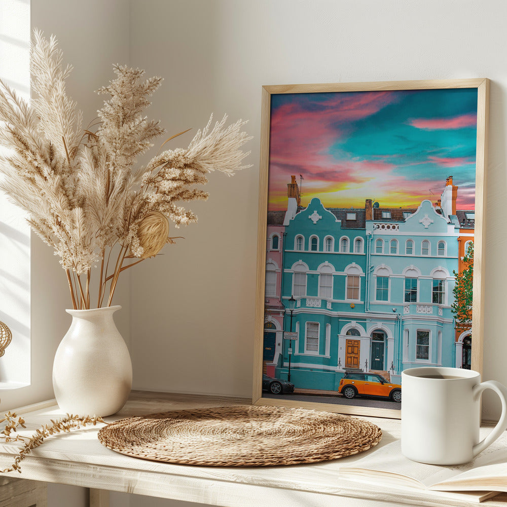 Monday Hues - Stretched Canvas, Poster or Fine Art Print I Heart Wall Art