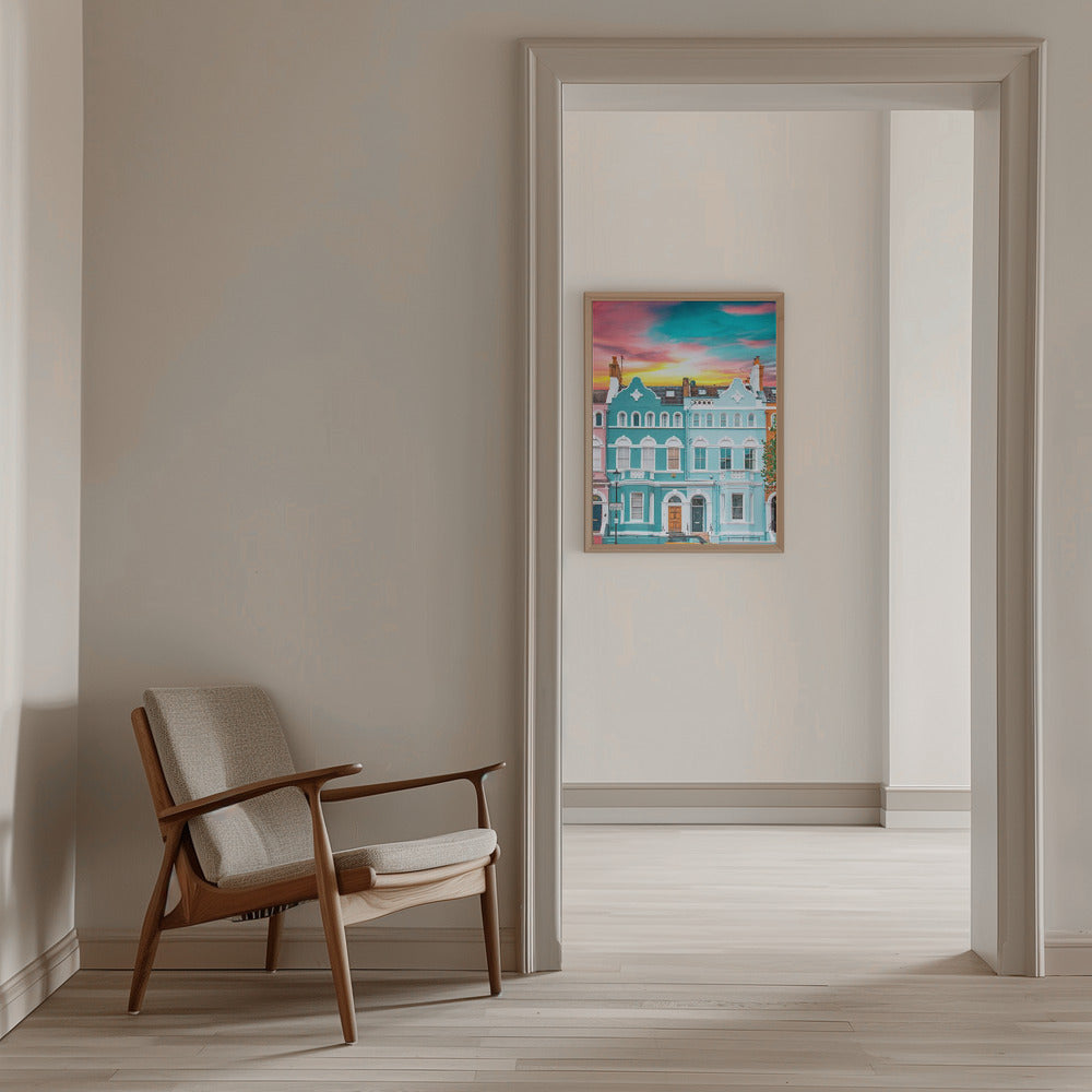 Monday Hues - Stretched Canvas, Poster or Fine Art Print I Heart Wall Art