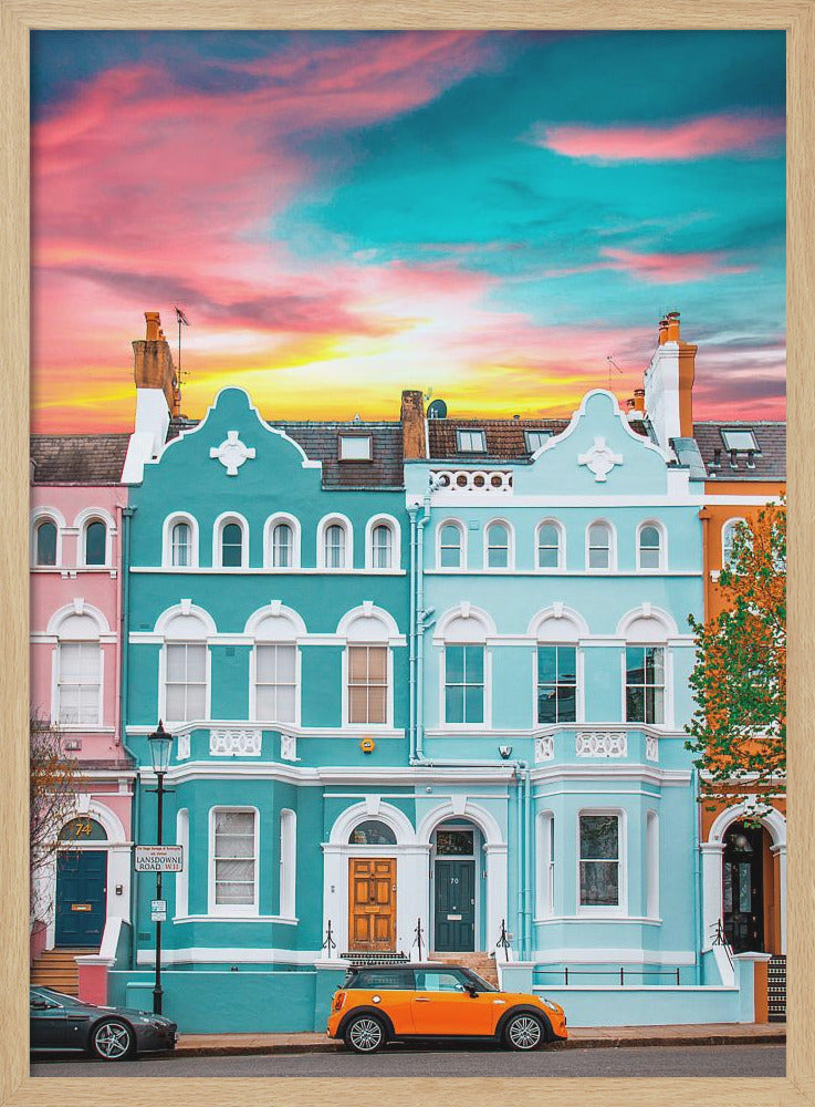 Monday Hues - Stretched Canvas, Poster or Fine Art Print I Heart Wall Art