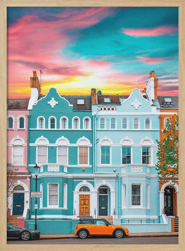Monday Hues - Stretched Canvas, Poster or Fine Art Print I Heart Wall Art