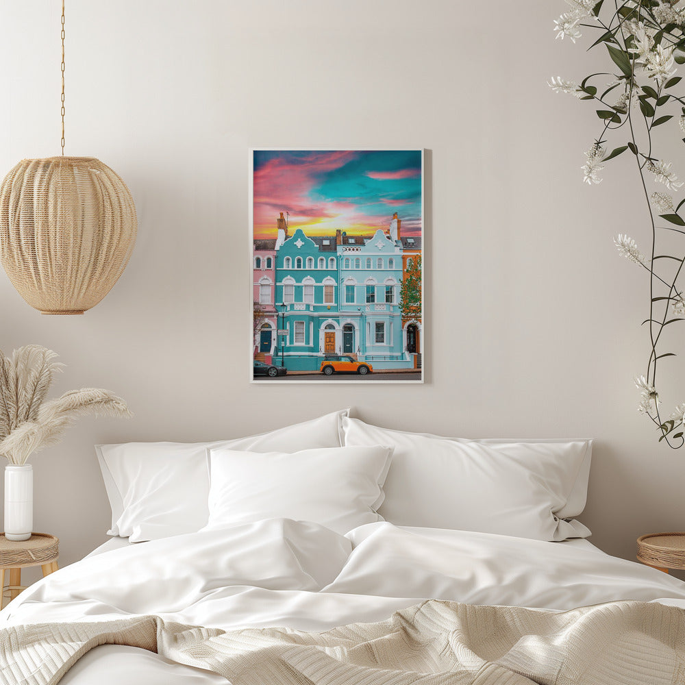 Monday Hues - Stretched Canvas, Poster or Fine Art Print I Heart Wall Art