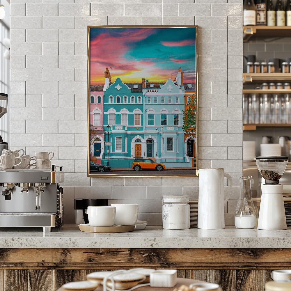 Monday Hues - Stretched Canvas, Poster or Fine Art Print I Heart Wall Art