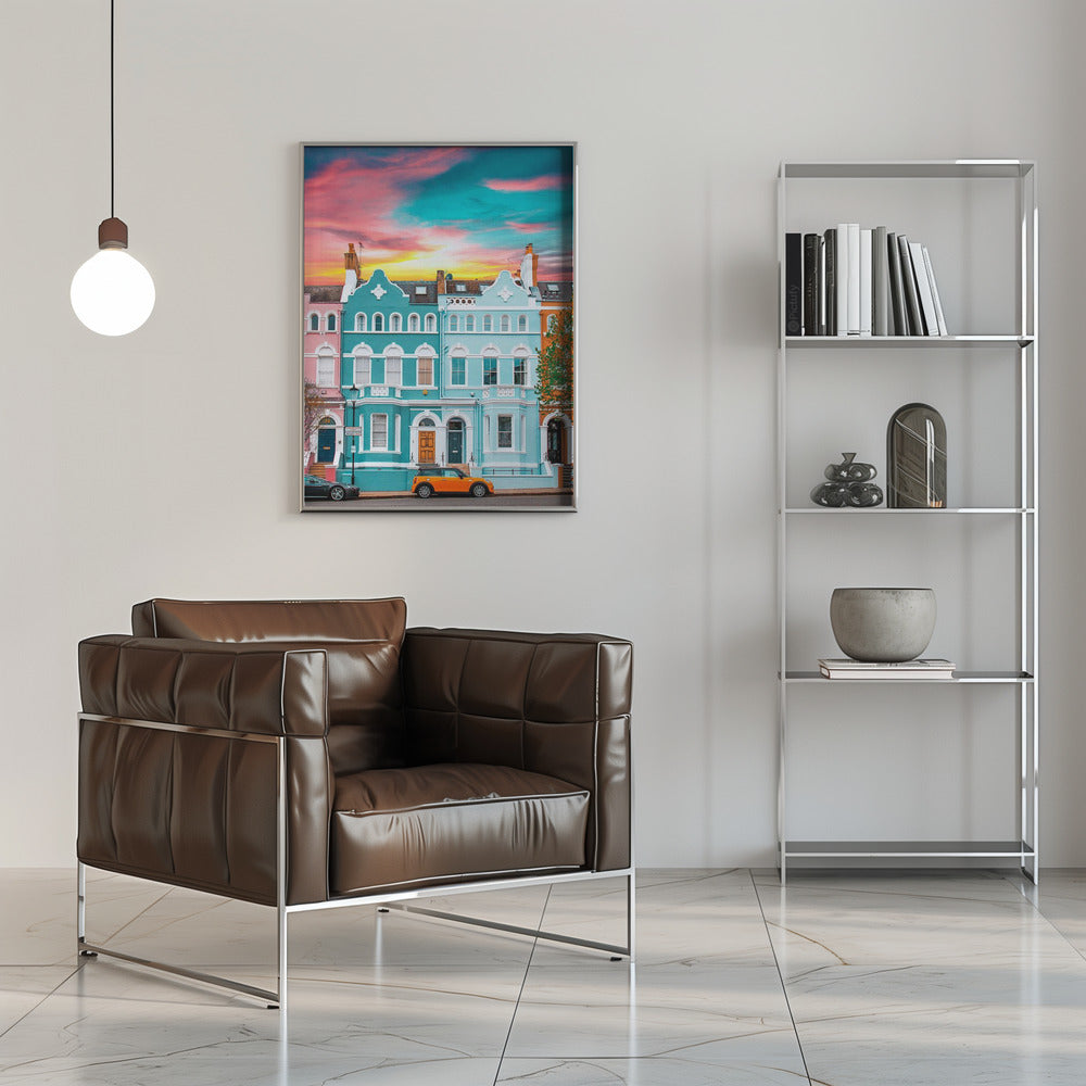 Monday Hues - Stretched Canvas, Poster or Fine Art Print I Heart Wall Art