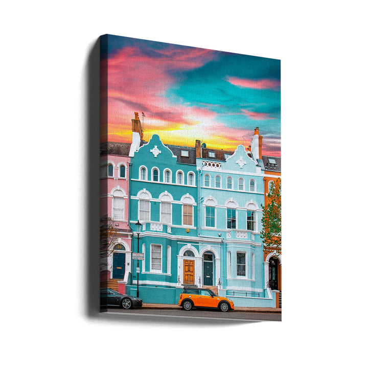 Monday Hues - Stretched Canvas, Poster or Fine Art Print I Heart Wall Art