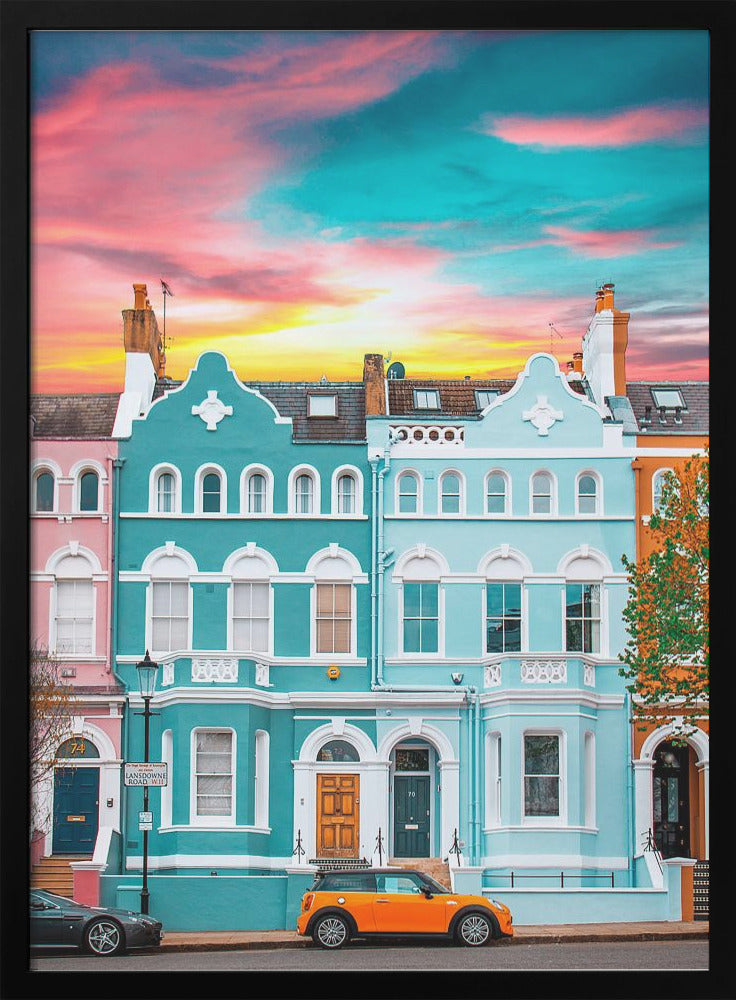 Monday Hues - Stretched Canvas, Poster or Fine Art Print I Heart Wall Art