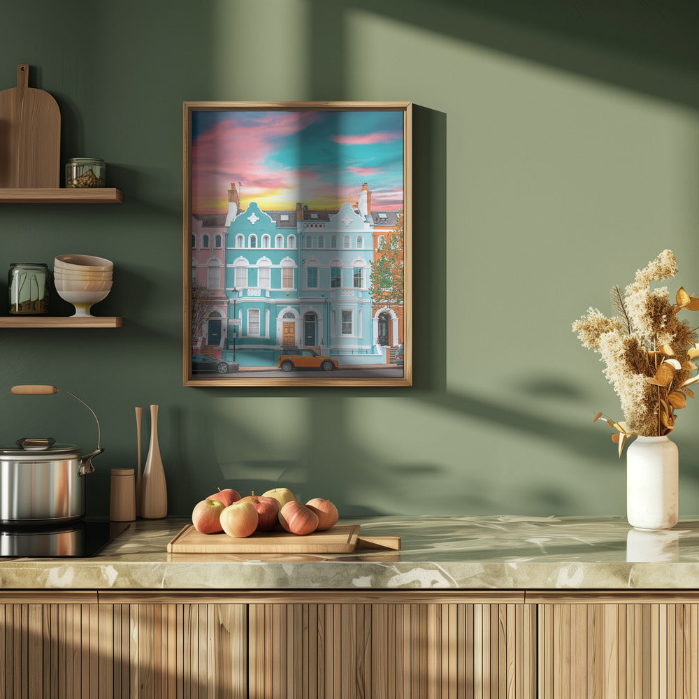 Monday Hues - Stretched Canvas, Poster or Fine Art Print I Heart Wall Art