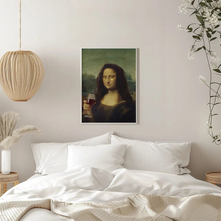 Monday Lisa - Stretched Canvas, Poster or Fine Art Print I Heart Wall Art