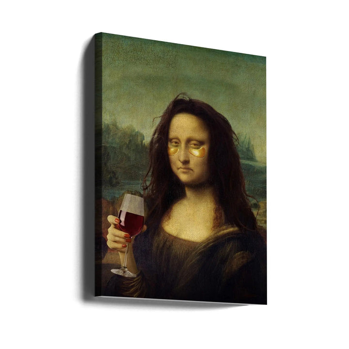Monday Lisa - Stretched Canvas, Poster or Fine Art Print I Heart Wall Art