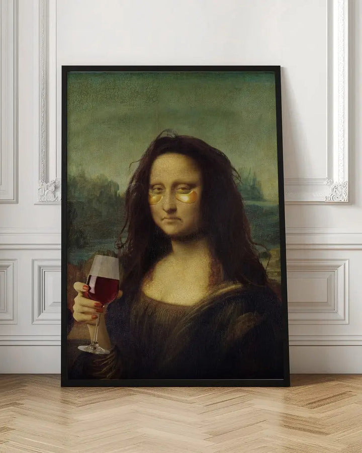 Monday Lisa - Stretched Canvas, Poster or Fine Art Print I Heart Wall Art