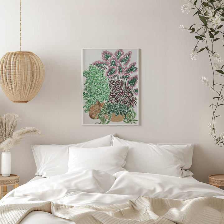 Monsoon Frontyard - Stretched Canvas, Poster or Fine Art Print - I Heart Wall Art - Poster Print, Canvas Print or Framed Art Print