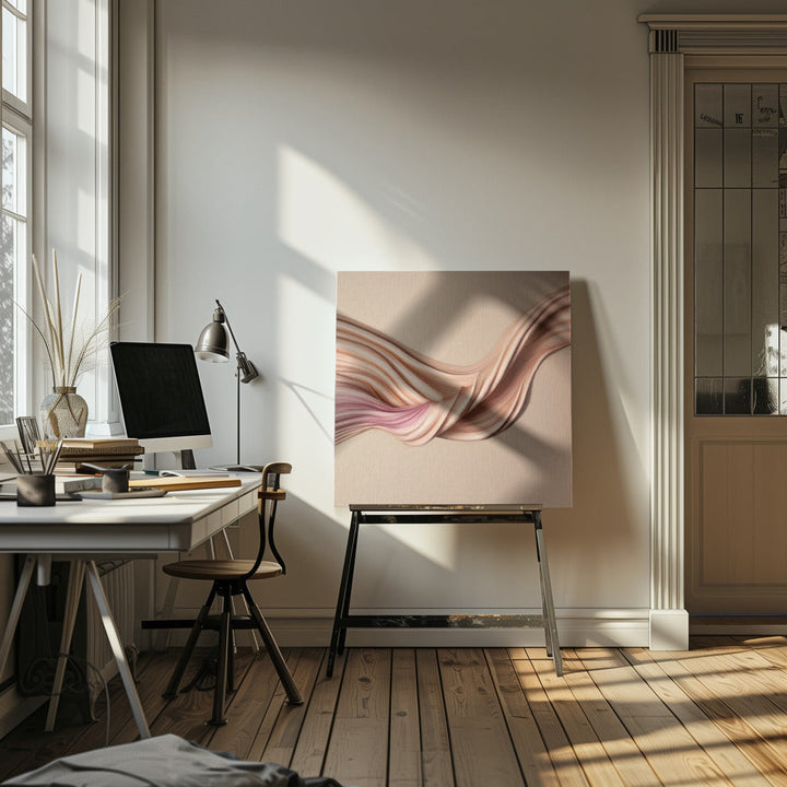 Moov - Diptych B - Square Stretched Canvas, Poster or Fine Art Print I Heart Wall Art