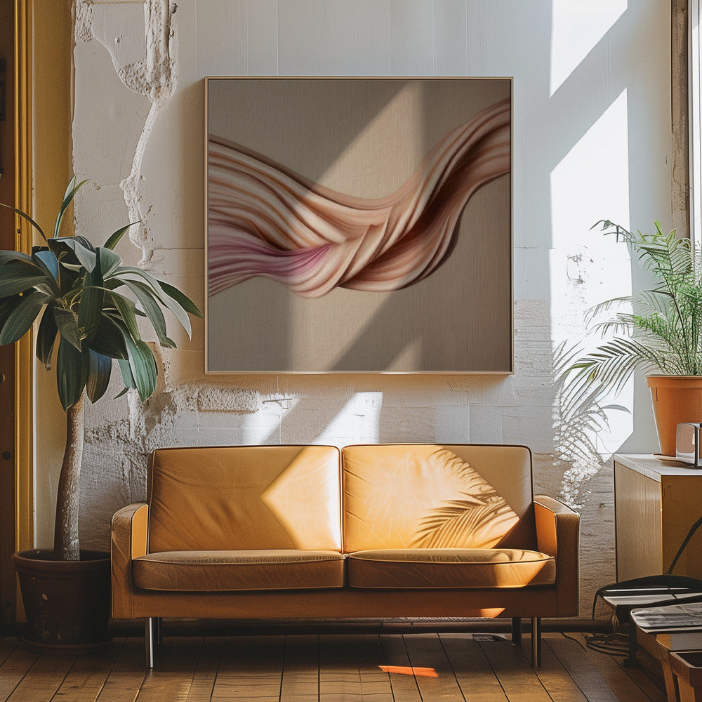 Moov - Diptych B - Square Stretched Canvas, Poster or Fine Art Print I Heart Wall Art