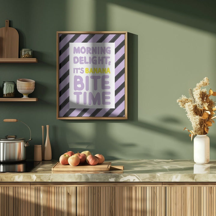Morning Delight - Stretched Canvas, Poster or Fine Art Print - I Heart Wall Art - Poster Print, Canvas Print or Framed Art Print
